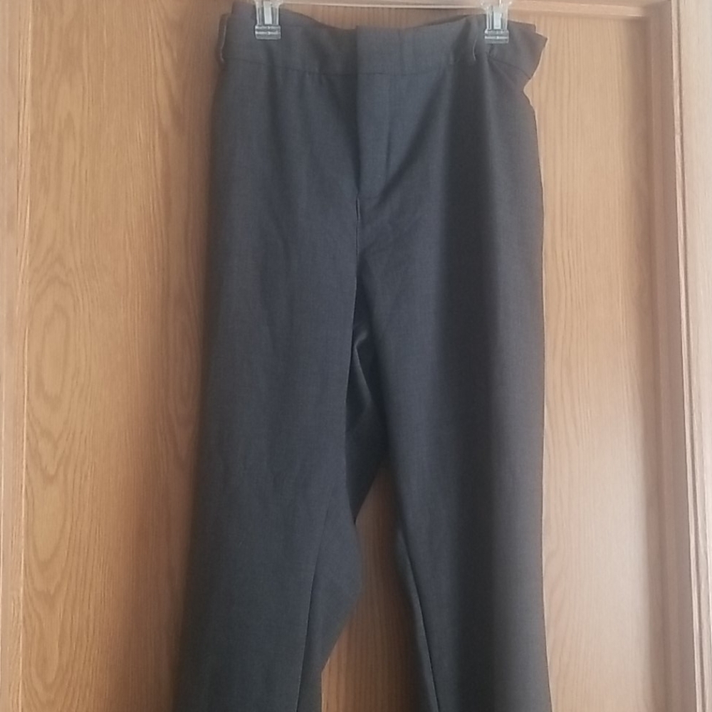 Gray dress slacks